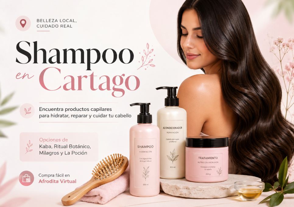 Distribuídora de Shampoo Cartago, catálogo y Domicilio