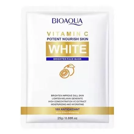 Mascarilla Facial Vitamina C White Bioaqua