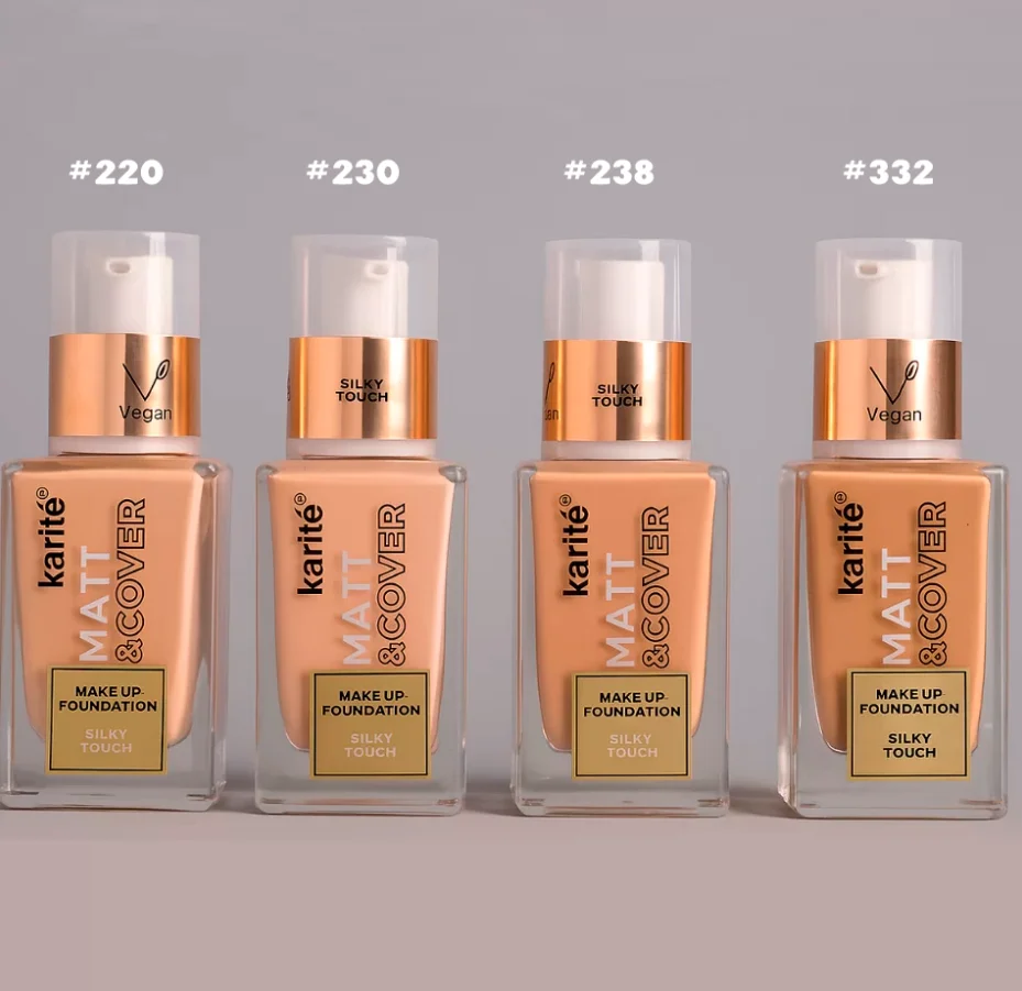 Base liquida Matt Cover Karité