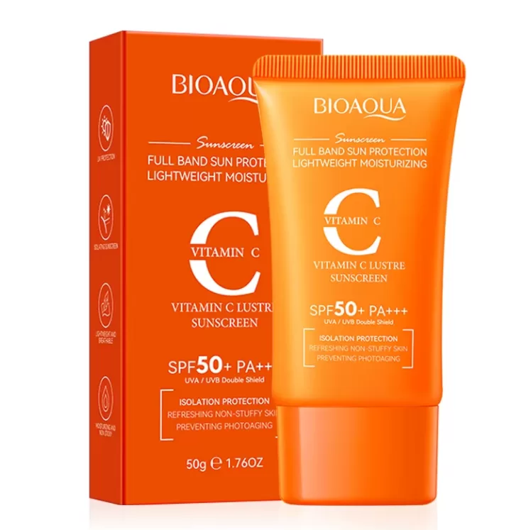 Bloqueador solar Vitamina C Bioaqua SPF 50 Bioaqua en Cartago