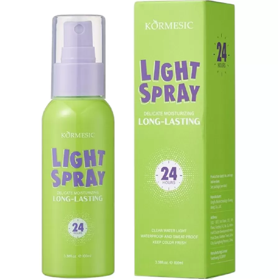 Fijador de maquillaje en Spray Kormesic