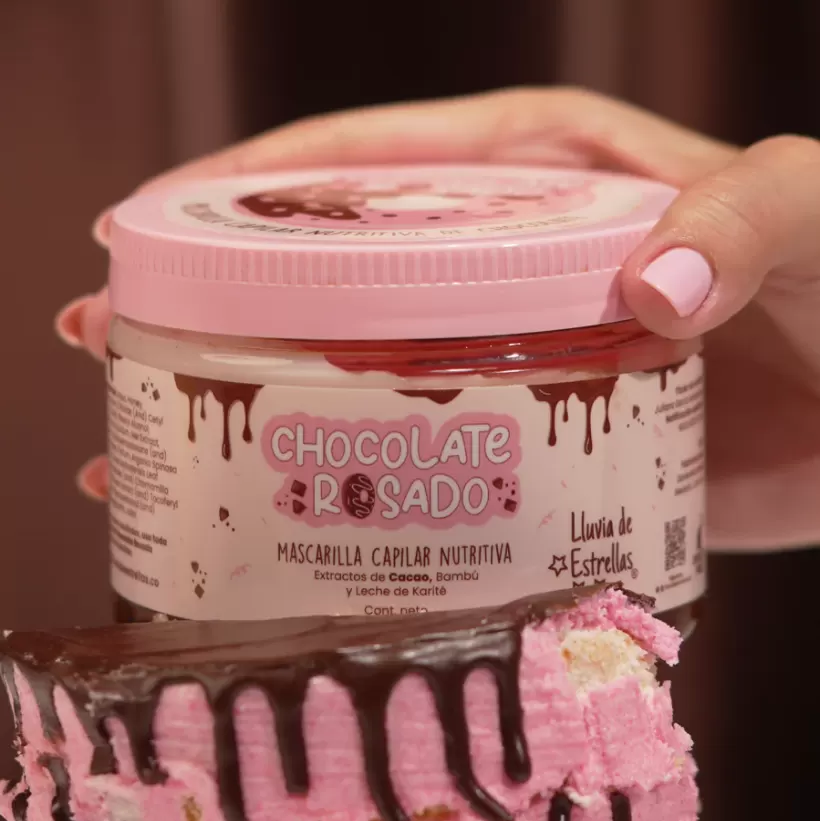 Mascarilla Capilar Chocolate Rosado - Lluvia de estrellas Lluvia de estrellas en Cartago