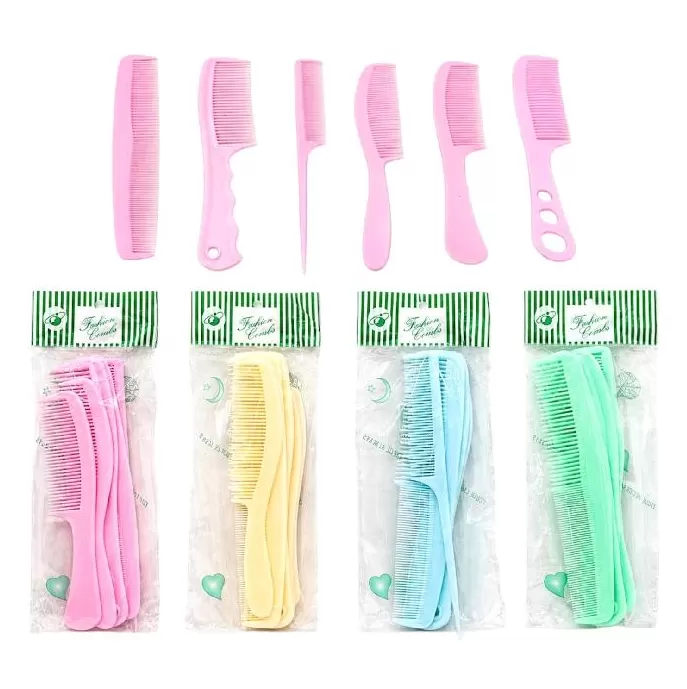 Kit de peinillas x6 tonos surtidos
