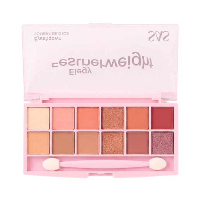 Paleta de sombras x12 Elegy