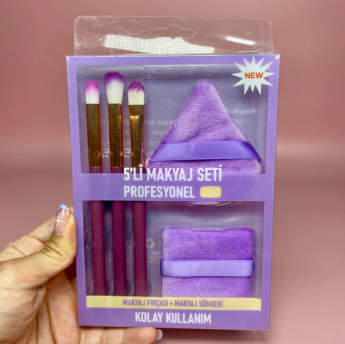 Kit pomos + Brochas Tonos Surtidos