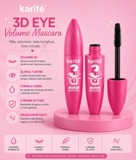 Pestañina 3D Karité