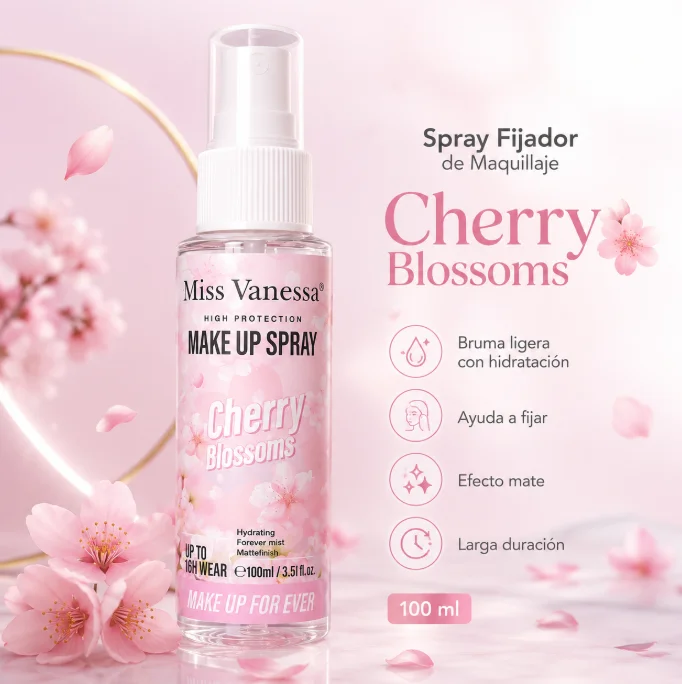 Fijador de maquillaje en Spray
