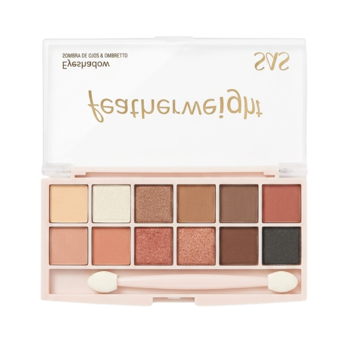 Paleta de sombras x12