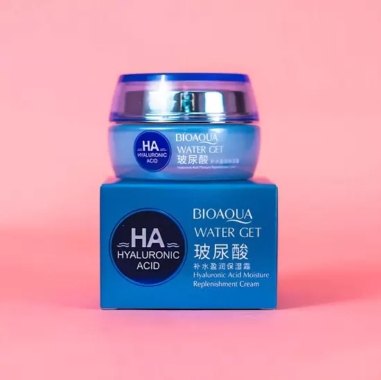 Crema facial hidratante acido hialuronico Bioaqua