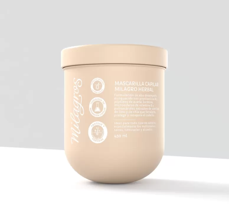 Mascarilla Capilar Milagro Herbal Milagros en Cartago
