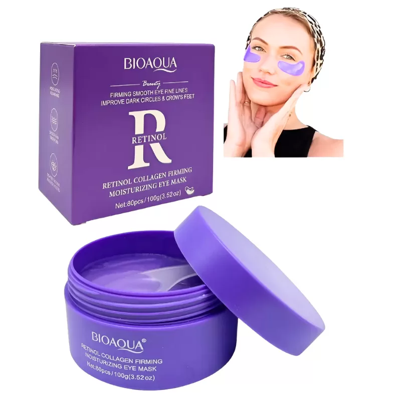 Parche para ojeras Retinol Bioaqua x80 Bioaqua en Cartago