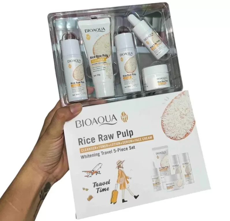 Kit Viajero Mini Skincare de Arroz Bioaqua Bioaqua en Cartago