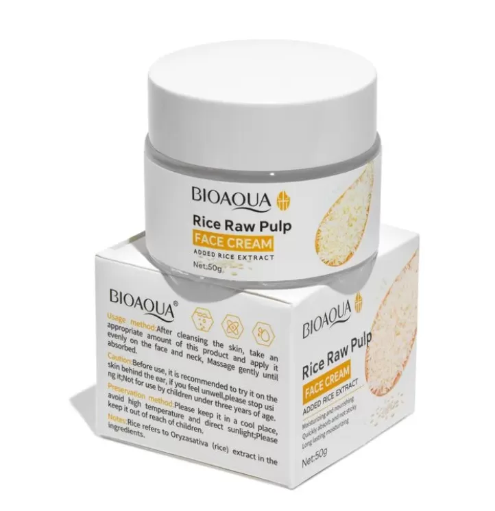 Crema facial hidratante Arroz Bioaqua Bioaqua en Cartago