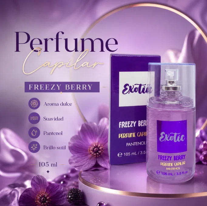 Perfume Capilar Freezy Berry Exotic Exotic en Cartago