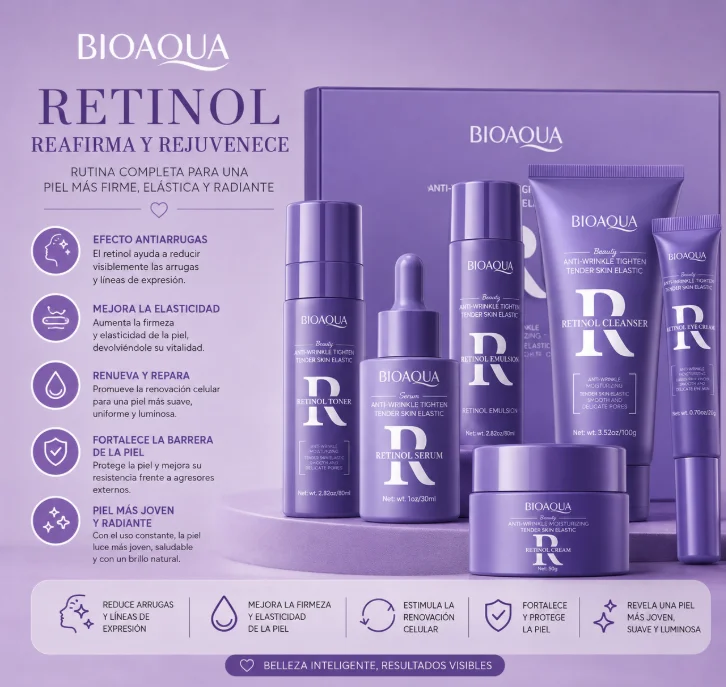 Kit Facial de Retinol Bioaqua Bioaqua en Cartago